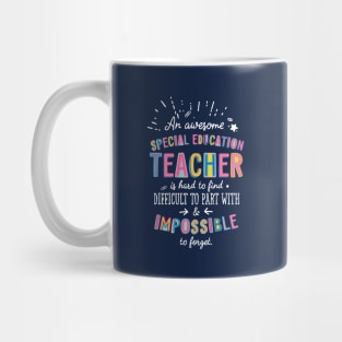 An awesome Special Education Teacher Gift Idea - Impossible to Forget Quote Mug